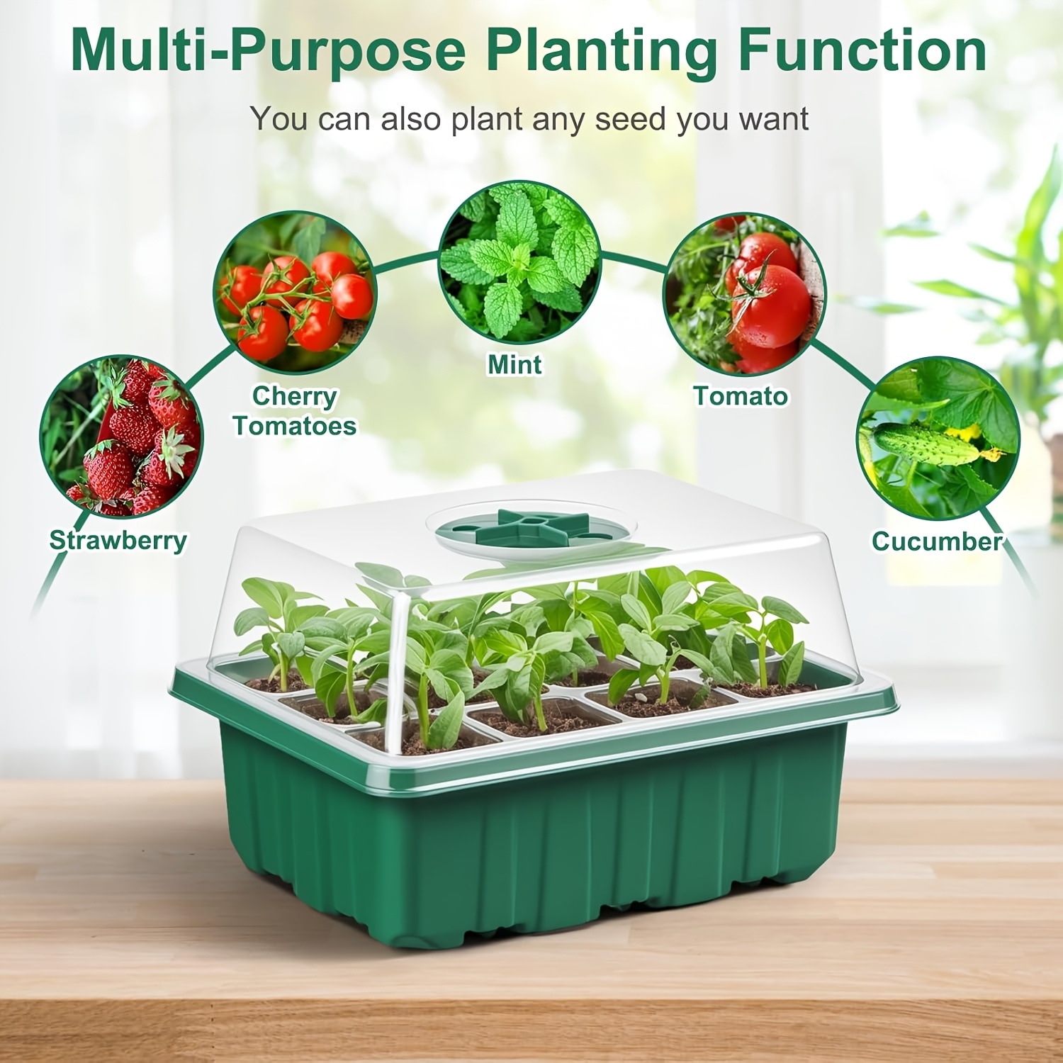Heavy Duty Seed Starter Kit, P - Humidity Dome Kit 评论和价格