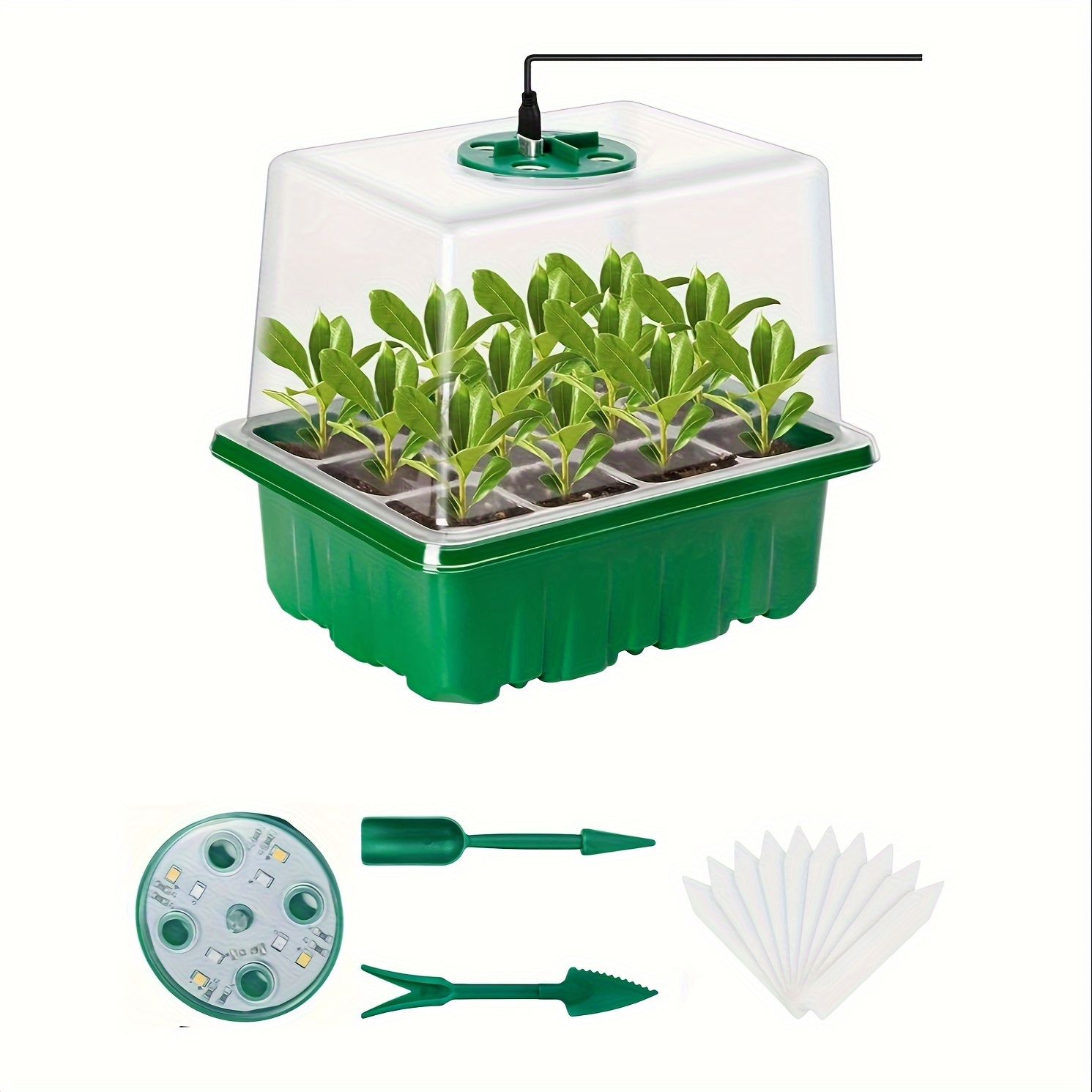 Seedling Starter Kit - 1/2/3 s - Humidity Dome Kit 评论和价格