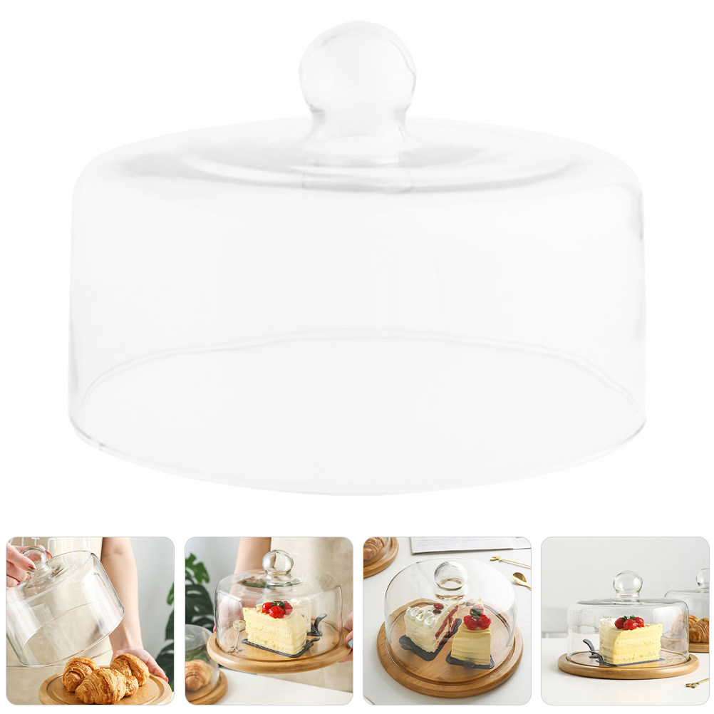 18Cm Clear Glass Cake Dome Cov - Plastic Dome Clear 评论和价格