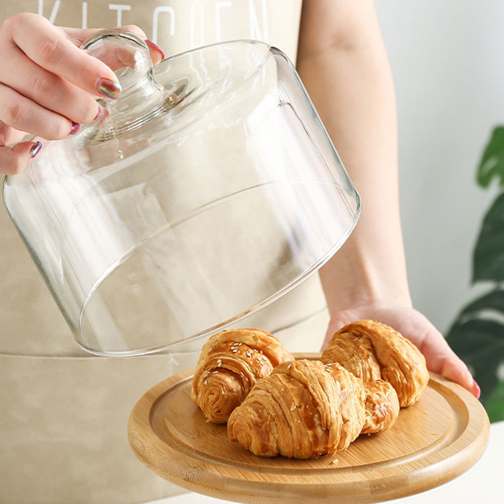 18Cm Glass Cake Dome Cover Cle - Plastic Dome Clear 评论和价格
